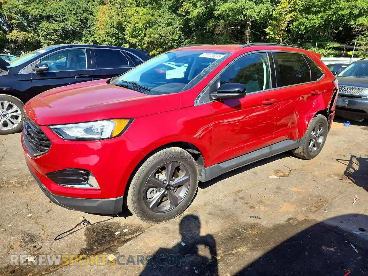 1 Photograph of a damaged car 2FMPK4J90NBA43610 FORD EDGE 2022