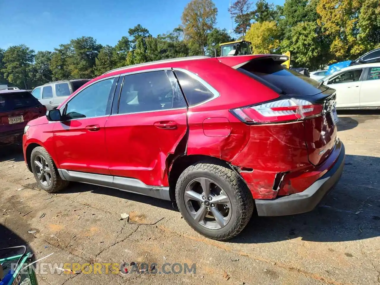 2 Photograph of a damaged car 2FMPK4J90NBA43610 FORD EDGE 2022