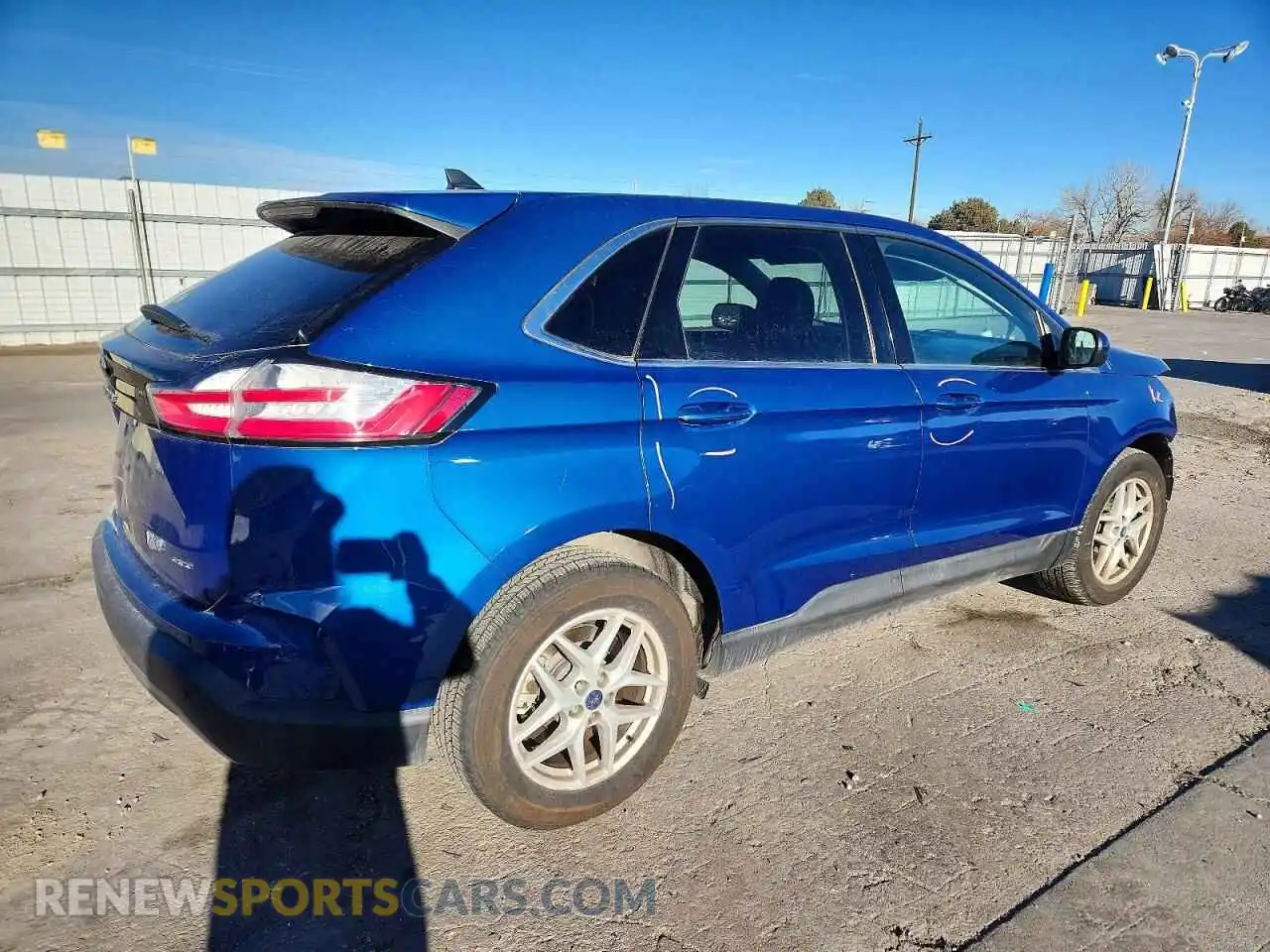 3 Photograph of a damaged car 2FMPK4J90NBA45065 FORD EDGE 2022