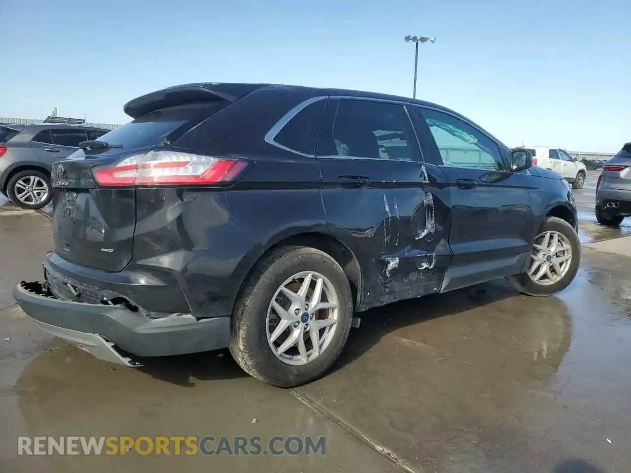 3 Photograph of a damaged car 2FMPK4J90NBA54431 FORD EDGE 2022