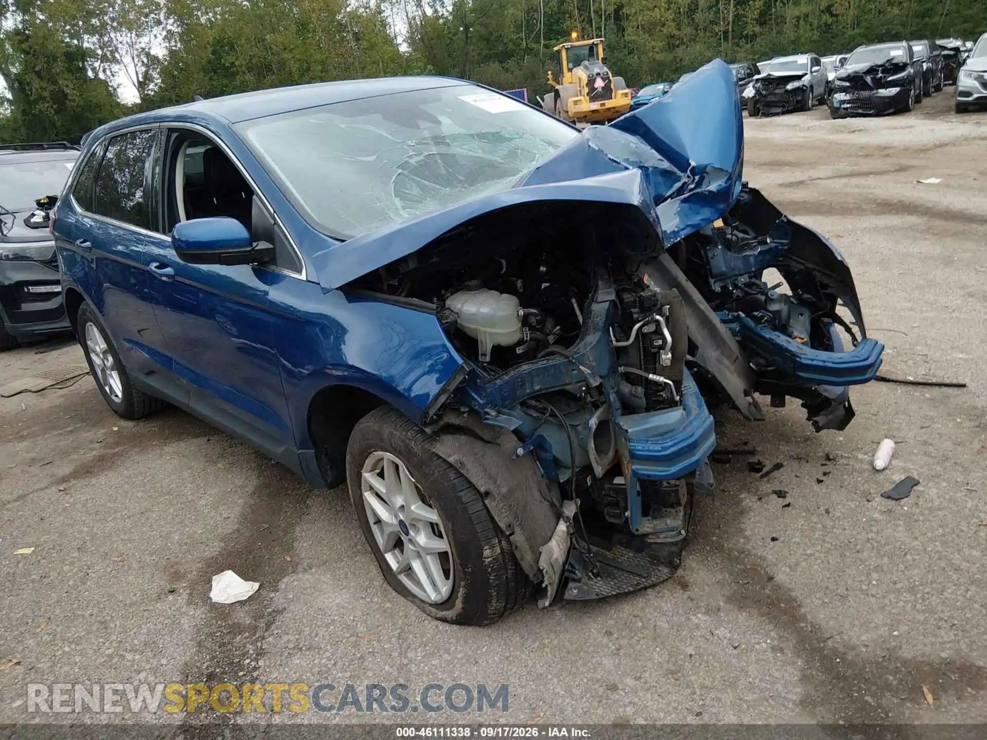 1 Photograph of a damaged car 2FMPK4J90NBA55420 FORD EDGE 2022