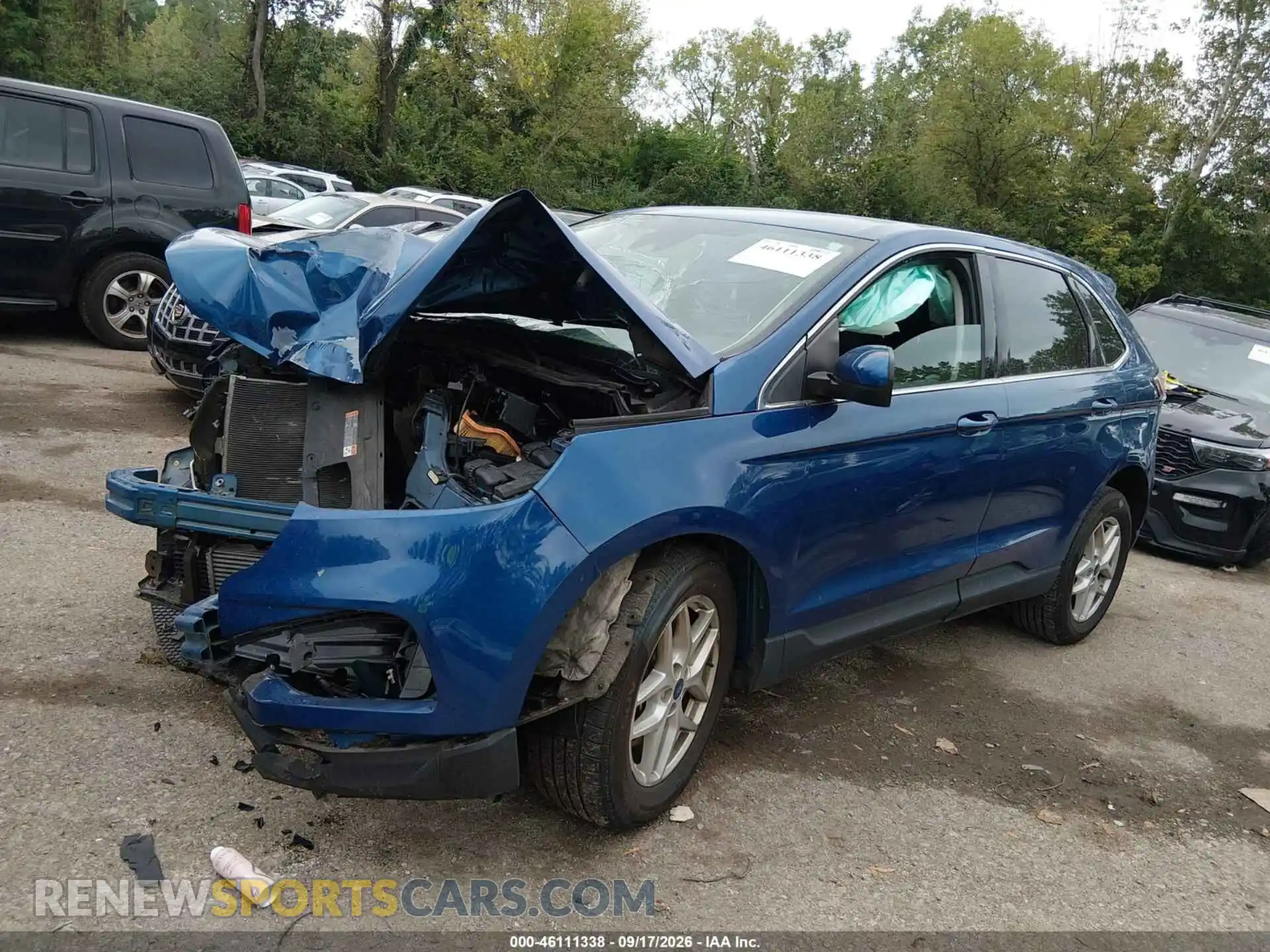 2 Photograph of a damaged car 2FMPK4J90NBA55420 FORD EDGE 2022
