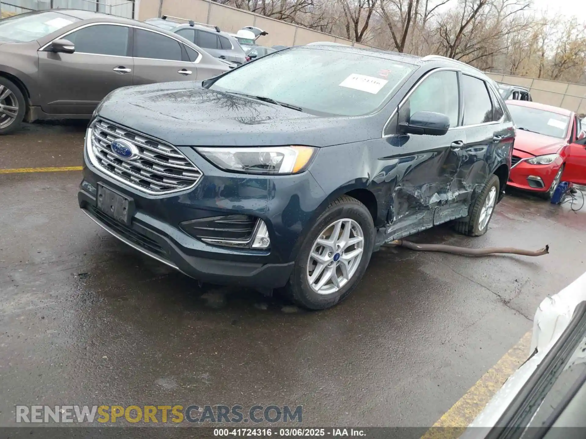 2 Photograph of a damaged car 2FMPK4J90NBA71360 FORD EDGE 2022