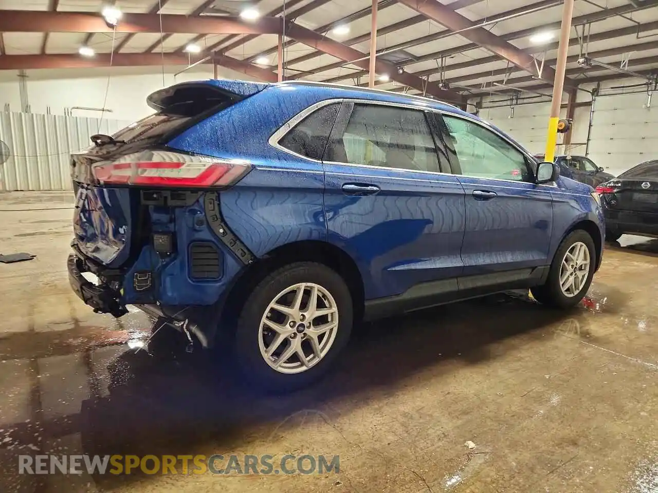 3 fotografías del automóvil dañado 2FMPK4J90NBA88434 FORD EDGE 2022