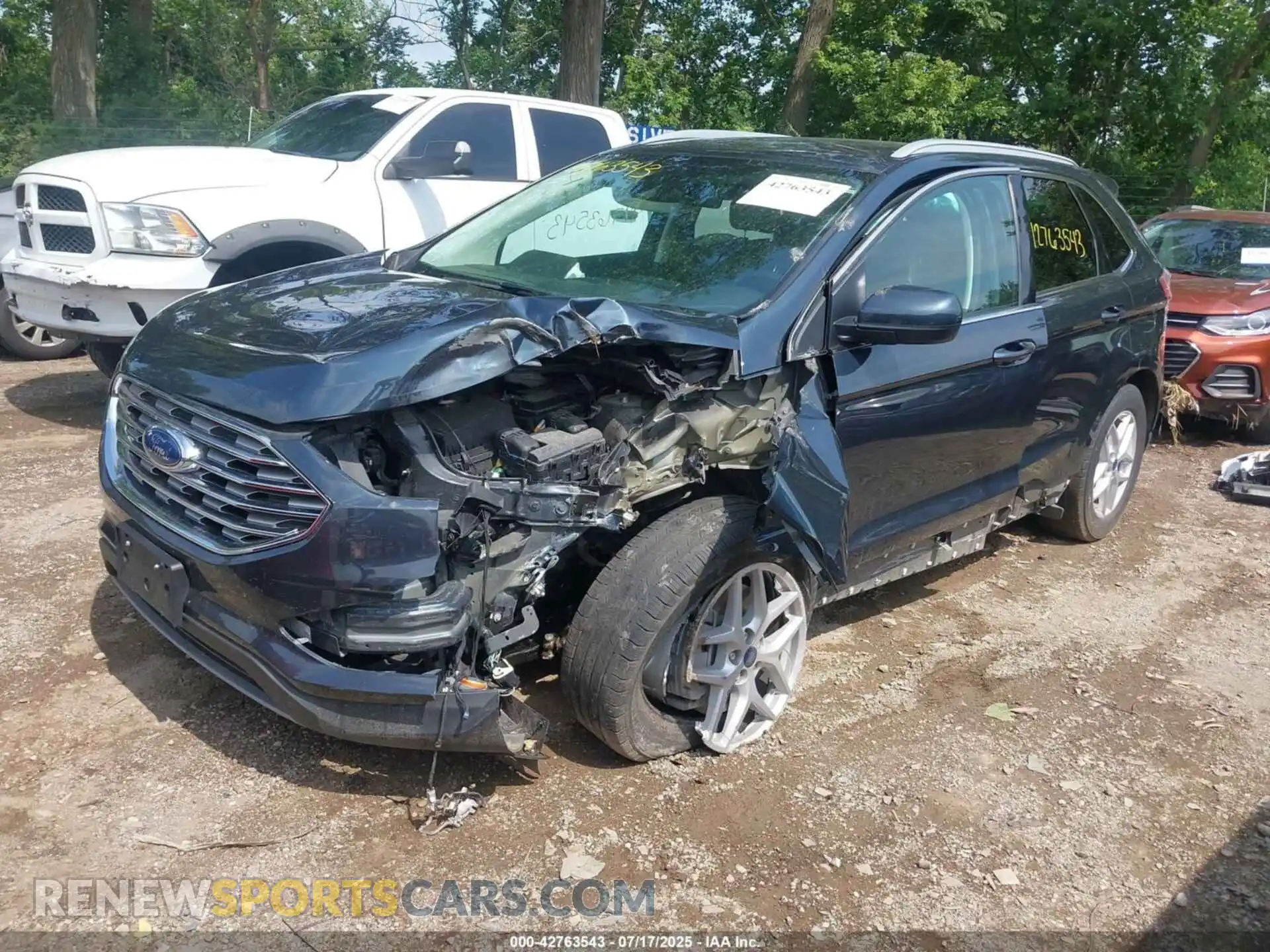 2 Photograph of a damaged car 2FMPK4J90NBA89938 FORD EDGE 2022
