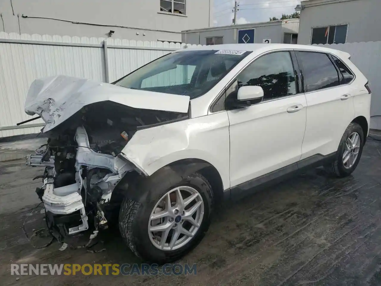 1 Photograph of a damaged car 2FMPK4J90NBA93309 FORD EDGE 2022