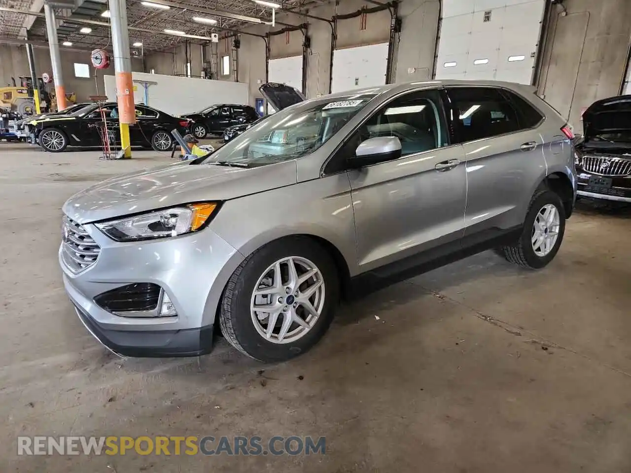1 Photograph of a damaged car 2FMPK4J91NBA00281 FORD EDGE 2022