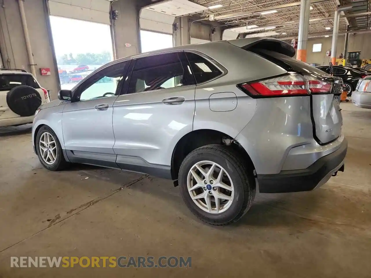 2 Photograph of a damaged car 2FMPK4J91NBA00281 FORD EDGE 2022