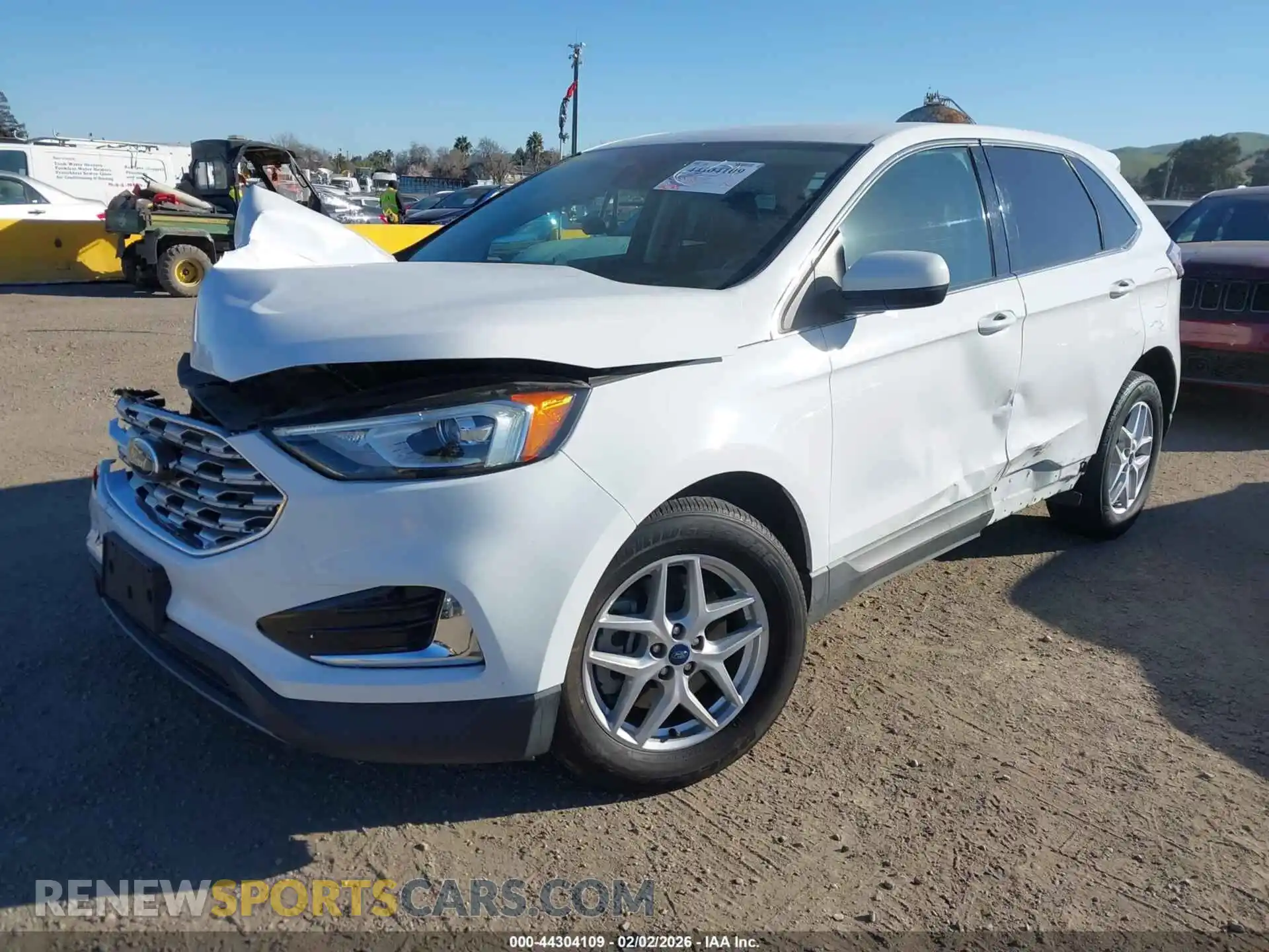 2 Photograph of a damaged car 2FMPK4J91NBA15685 FORD EDGE 2022