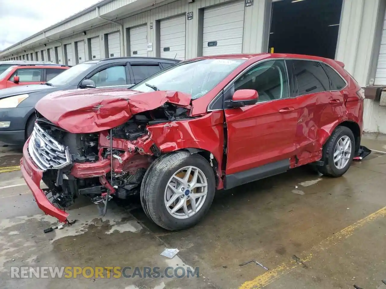 1 Photograph of a damaged car 2FMPK4J91NBA18148 FORD EDGE 2022