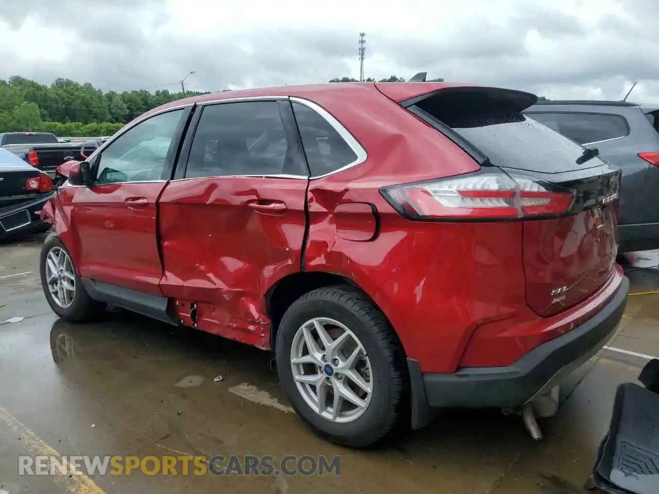 2 Photograph of a damaged car 2FMPK4J91NBA18148 FORD EDGE 2022