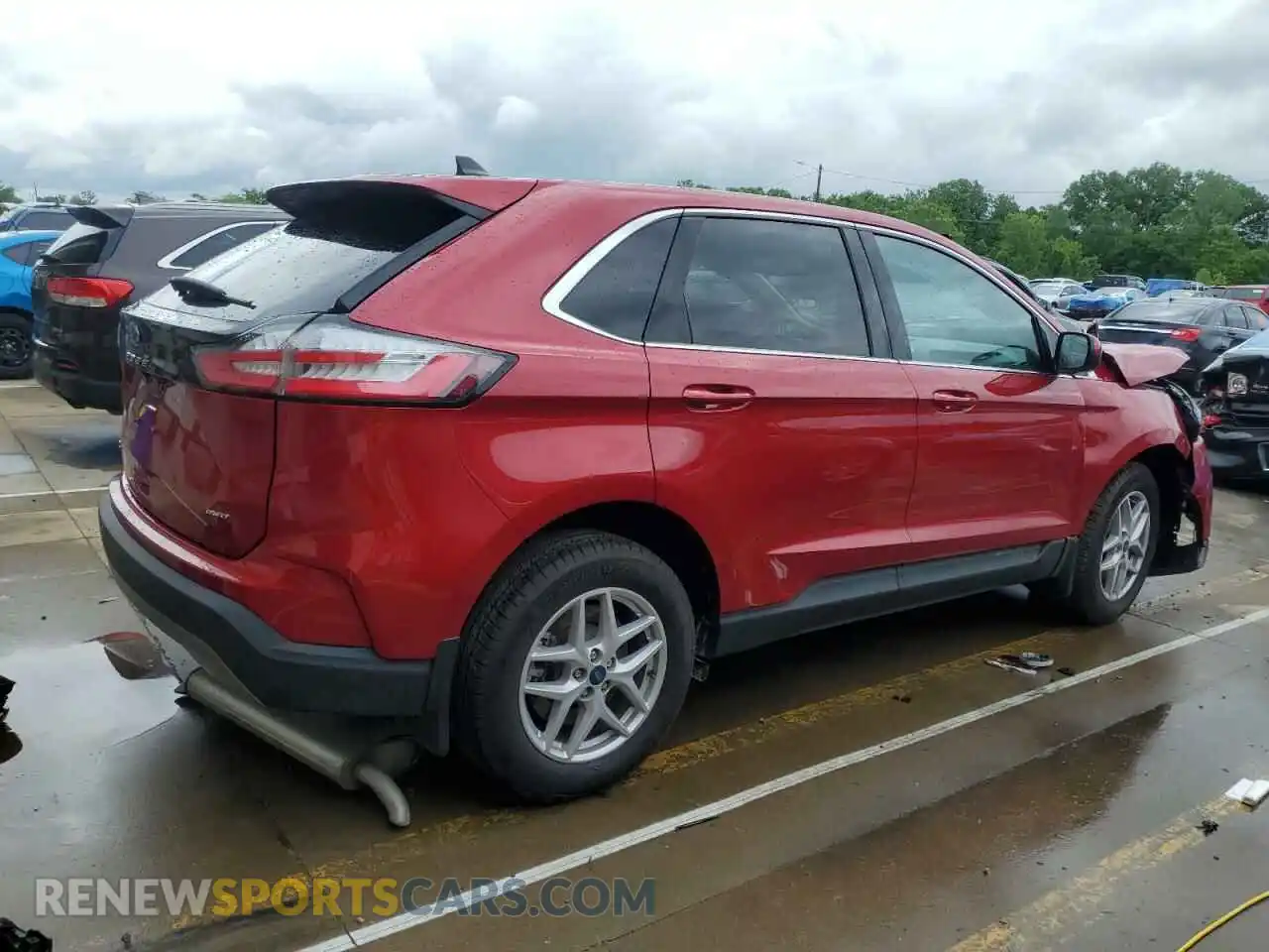 3 Photograph of a damaged car 2FMPK4J91NBA18148 FORD EDGE 2022