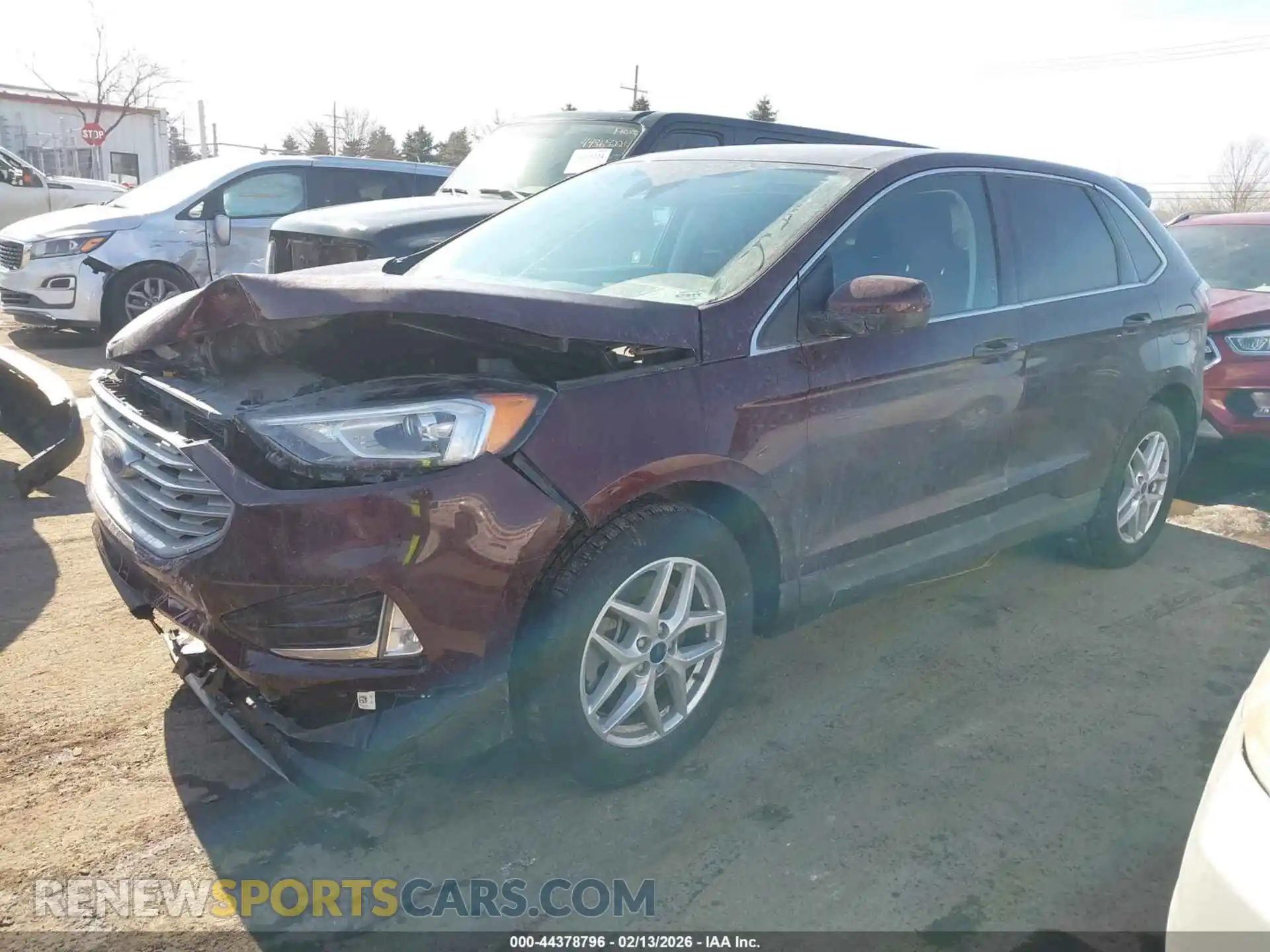 2 Photograph of a damaged car 2FMPK4J91NBA28520 FORD EDGE 2022