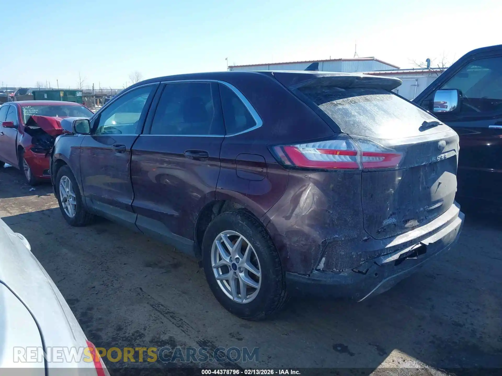 3 Photograph of a damaged car 2FMPK4J91NBA28520 FORD EDGE 2022