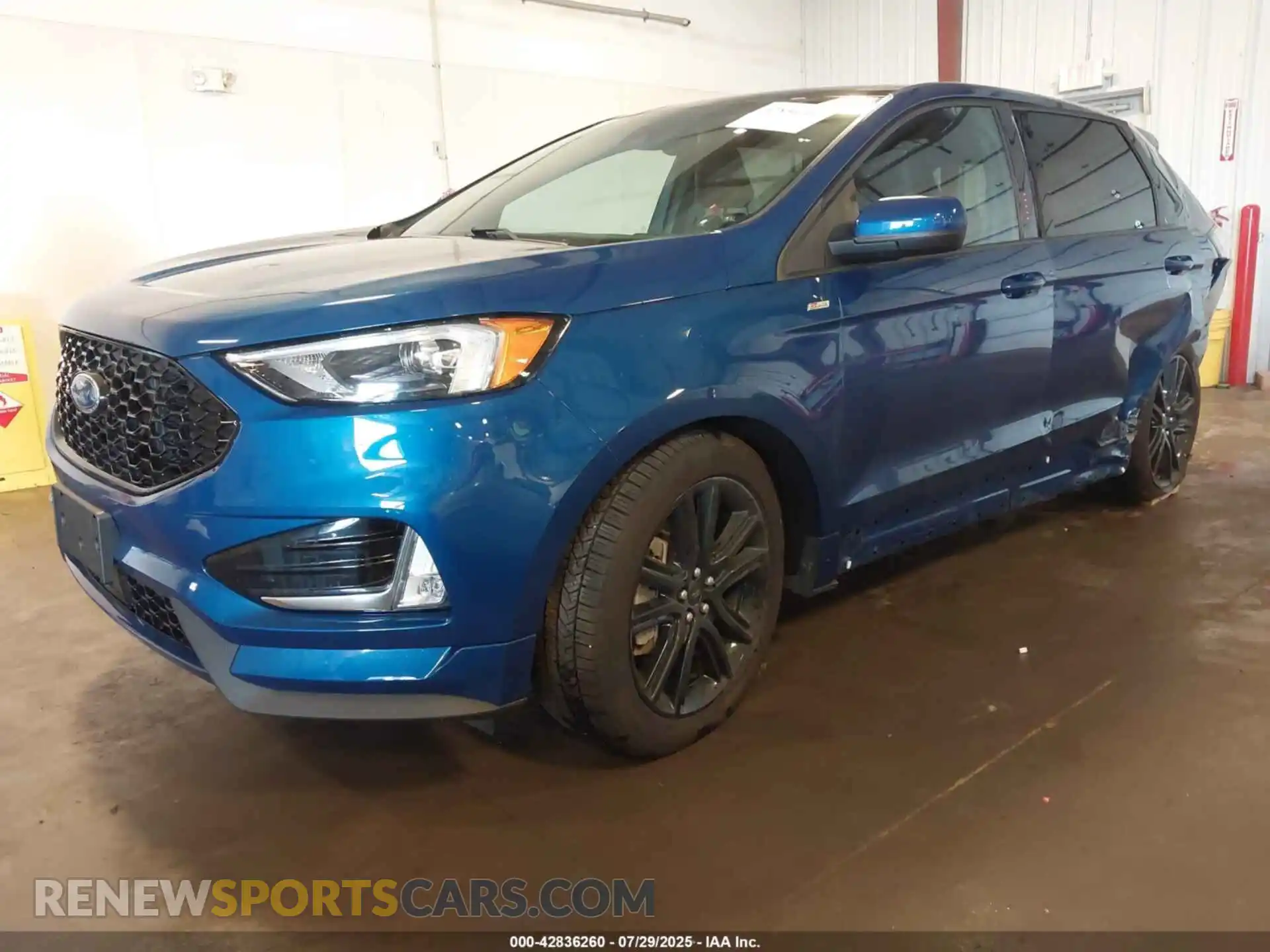 2 fotografías del automóvil dañado 2FMPK4J91NBA40358 FORD EDGE 2022