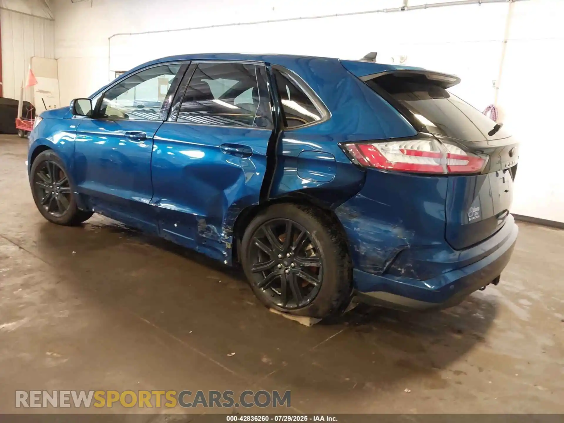 3 fotografías del automóvil dañado 2FMPK4J91NBA40358 FORD EDGE 2022
