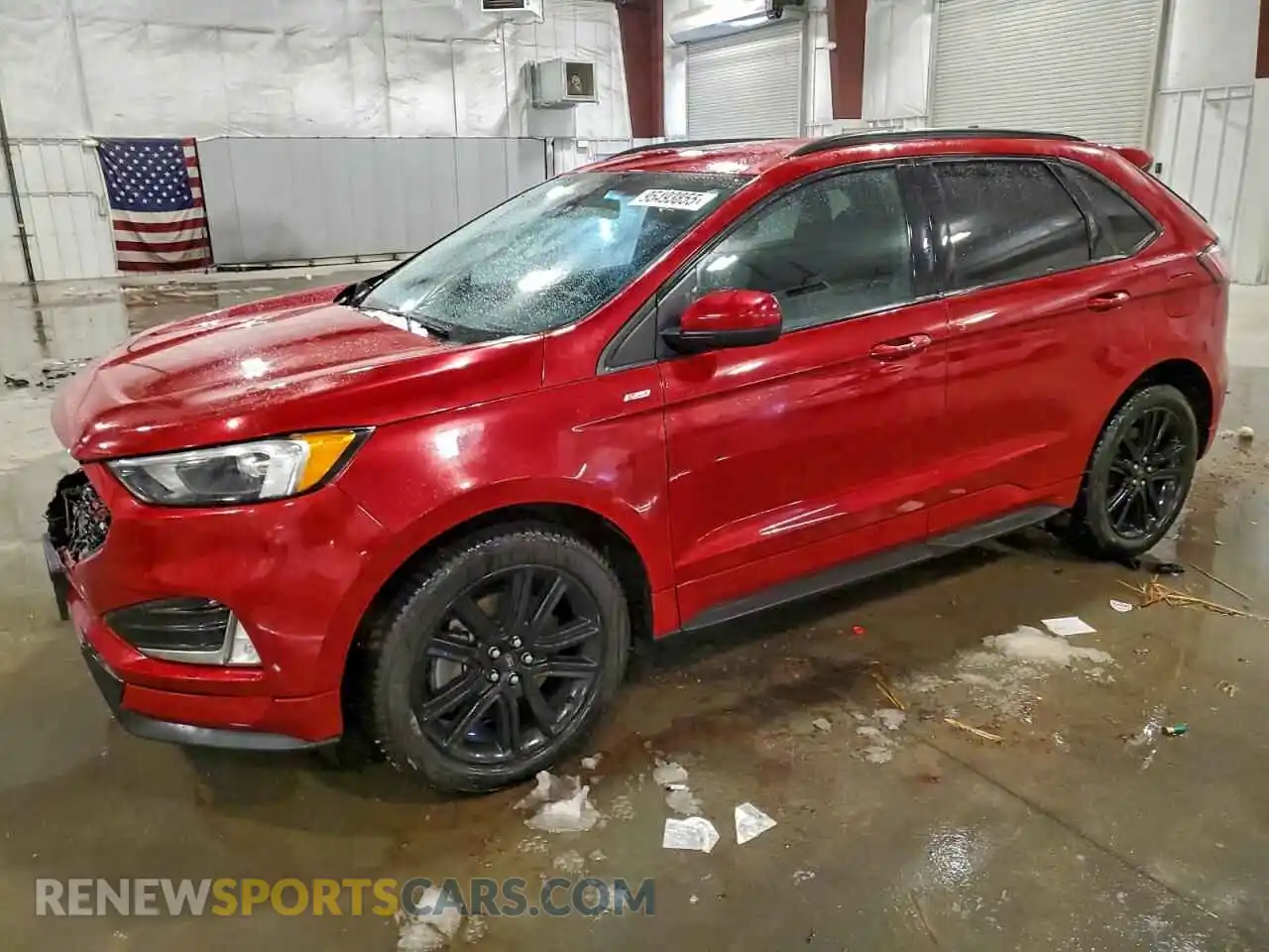 1 Photograph of a damaged car 2FMPK4J91NBA59766 FORD EDGE 2022