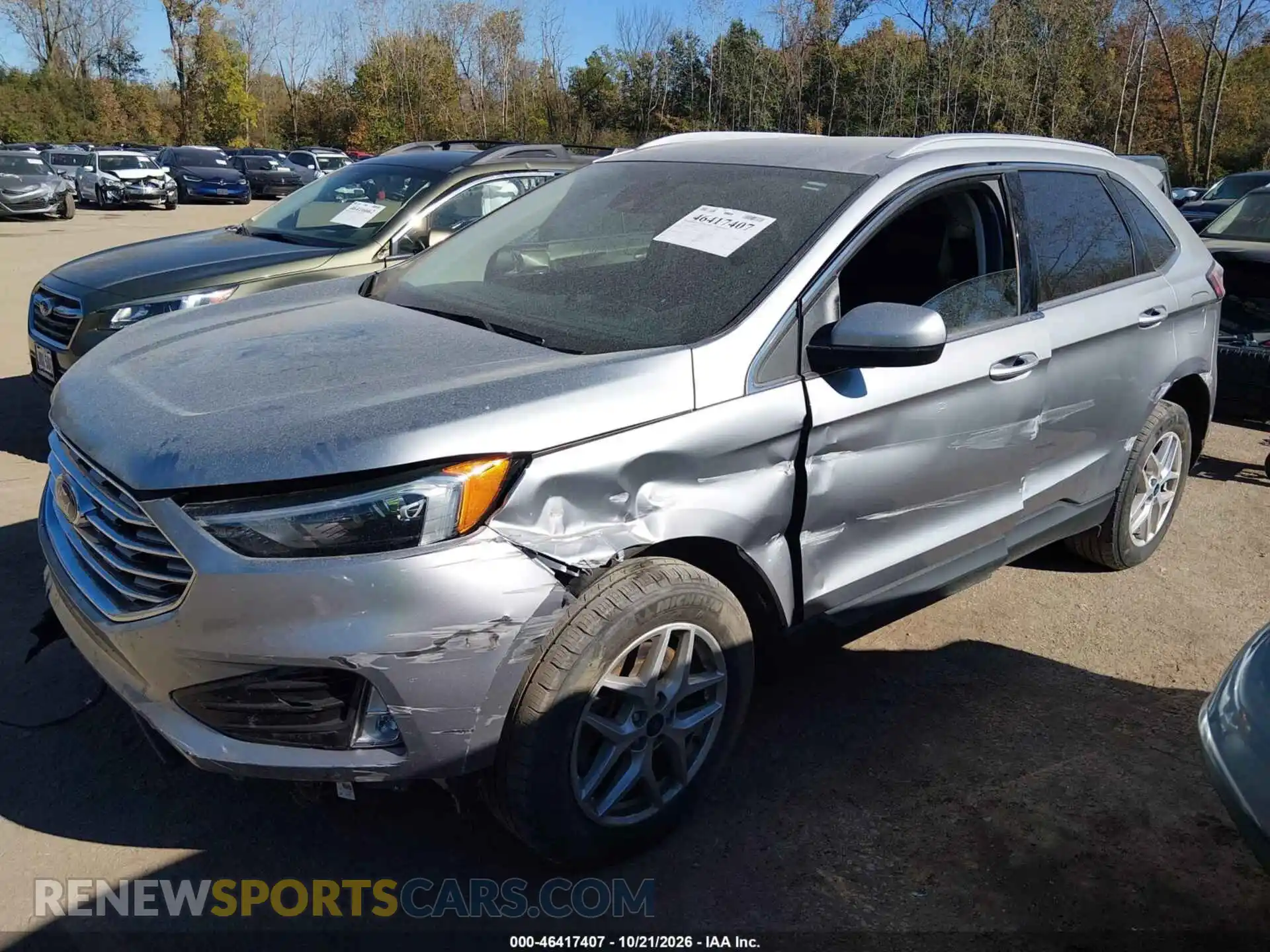 2 Photograph of a damaged car 2FMPK4J91NBA77720 FORD EDGE 2022