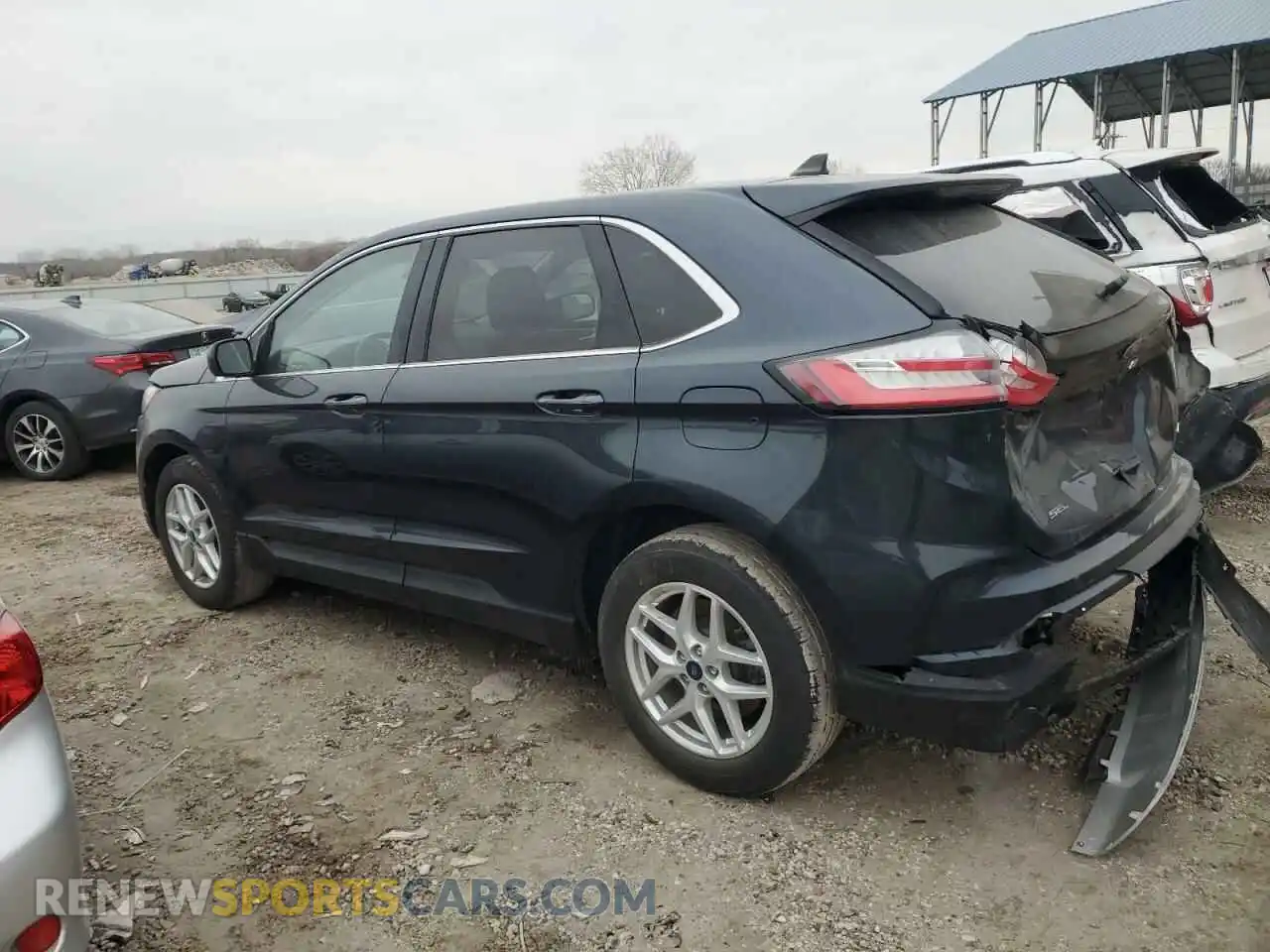 2 Фотография поврежденного автомобиля 2FMPK4J91NBA82433 FORD EDGE 2022