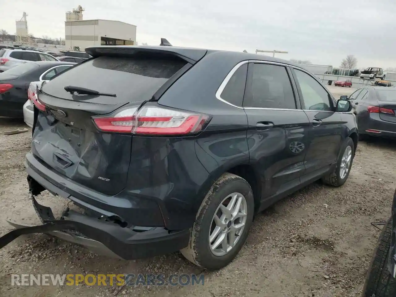 3 Фотография поврежденного автомобиля 2FMPK4J91NBA82433 FORD EDGE 2022