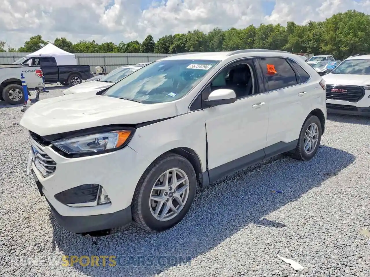 1 Photograph of a damaged car 2FMPK4J92NBA07725 FORD EDGE 2022