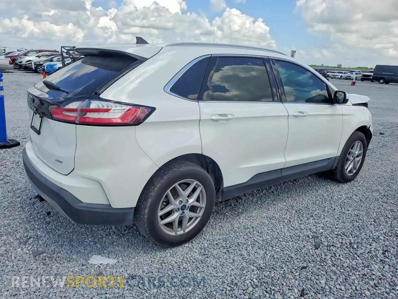 3 Photograph of a damaged car 2FMPK4J92NBA07725 FORD EDGE 2022