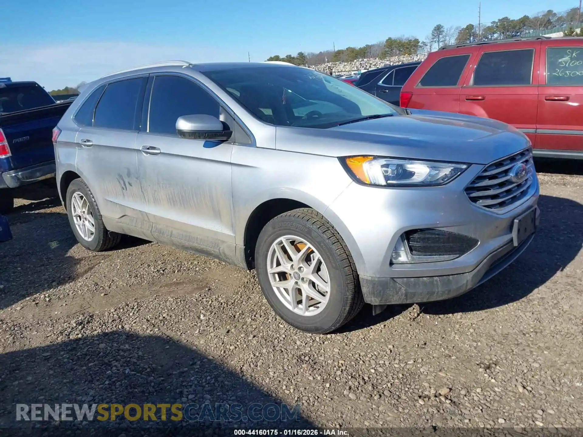 1 Photograph of a damaged car 2FMPK4J92NBA14755 FORD EDGE 2022