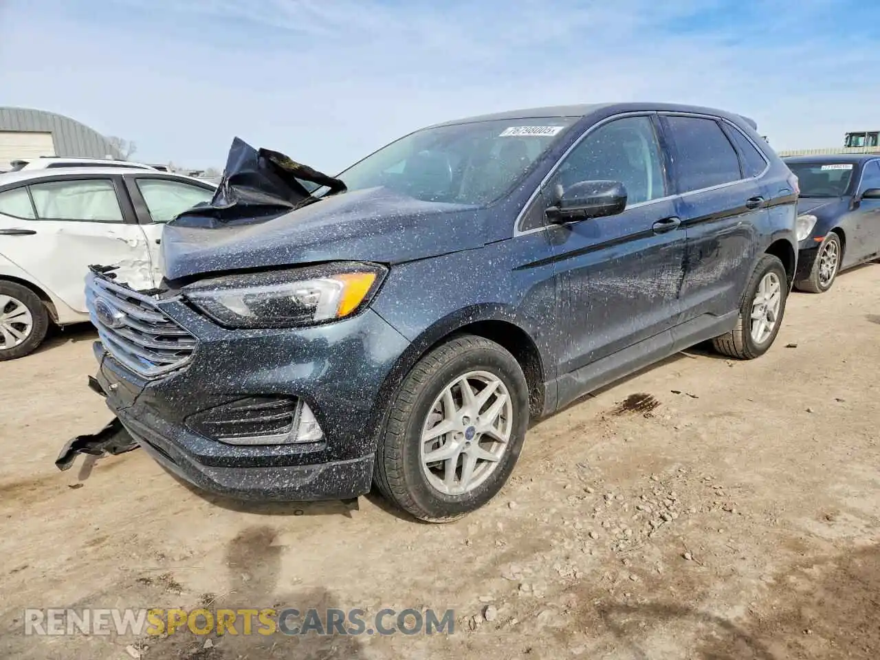 1 Photograph of a damaged car 2FMPK4J92NBA68752 FORD EDGE 2022