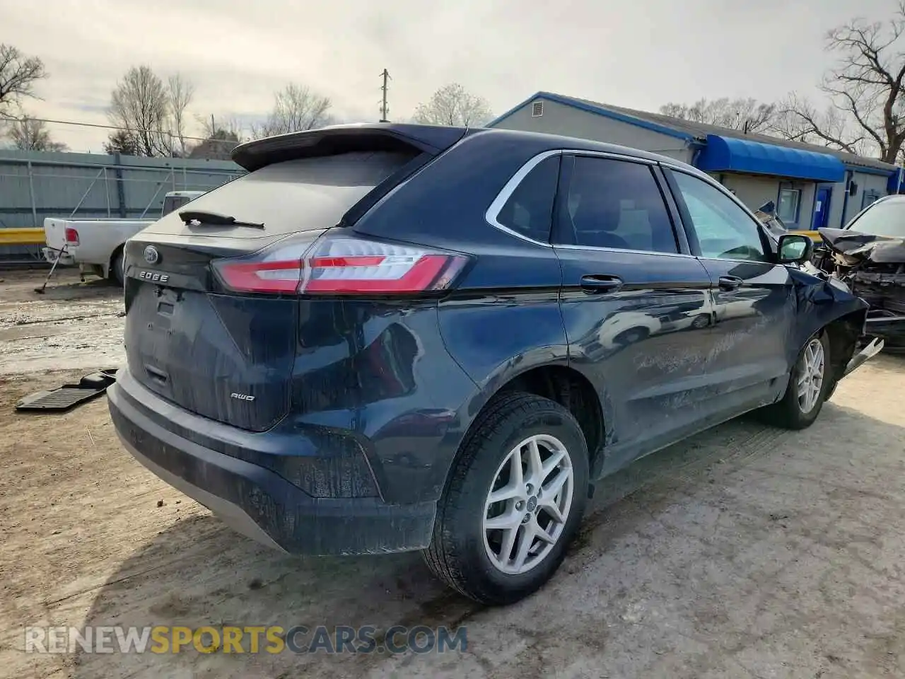 3 Photograph of a damaged car 2FMPK4J92NBA68752 FORD EDGE 2022