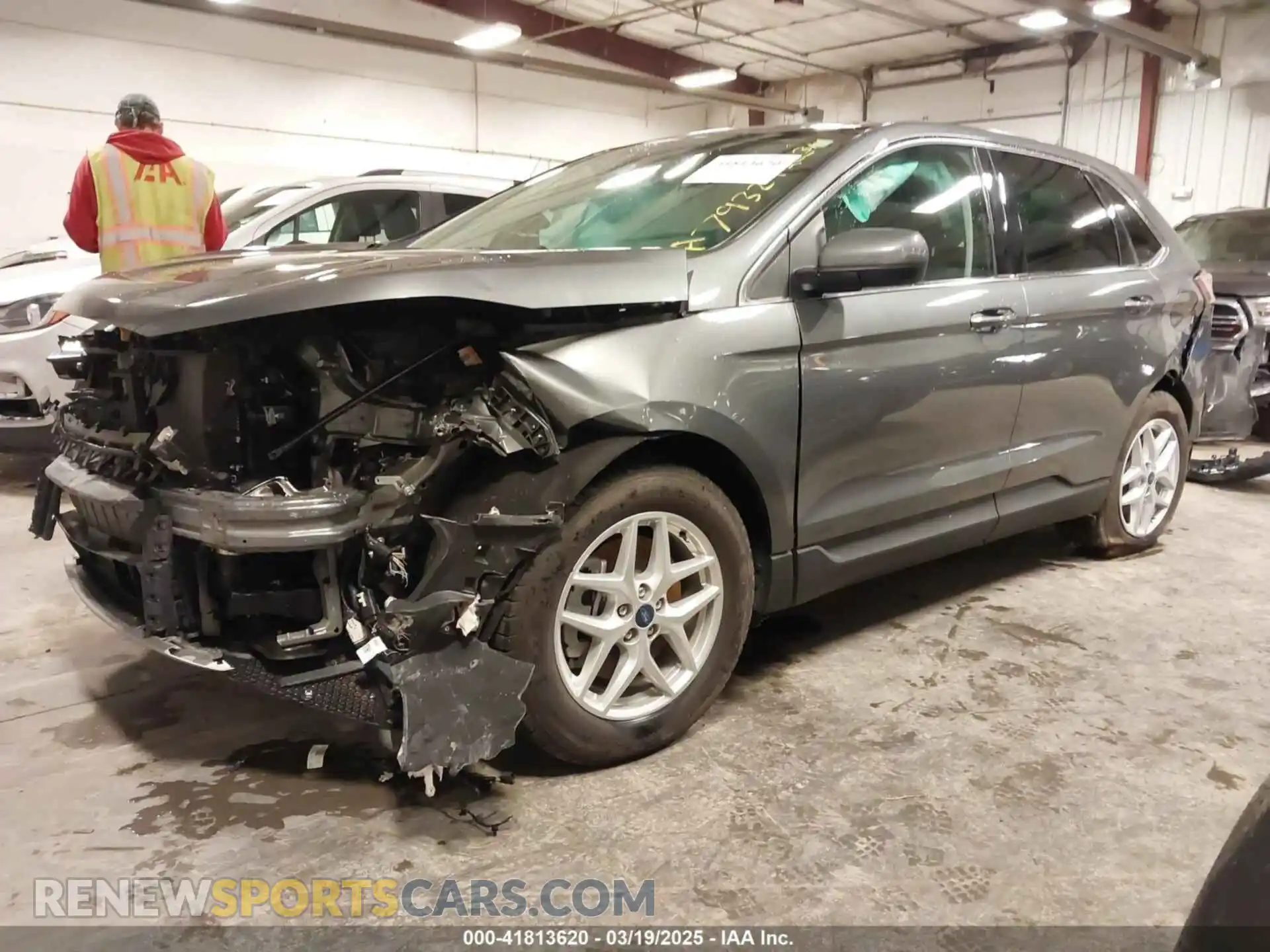 2 Photograph of a damaged car 2FMPK4J92NBA79329 FORD EDGE 2022