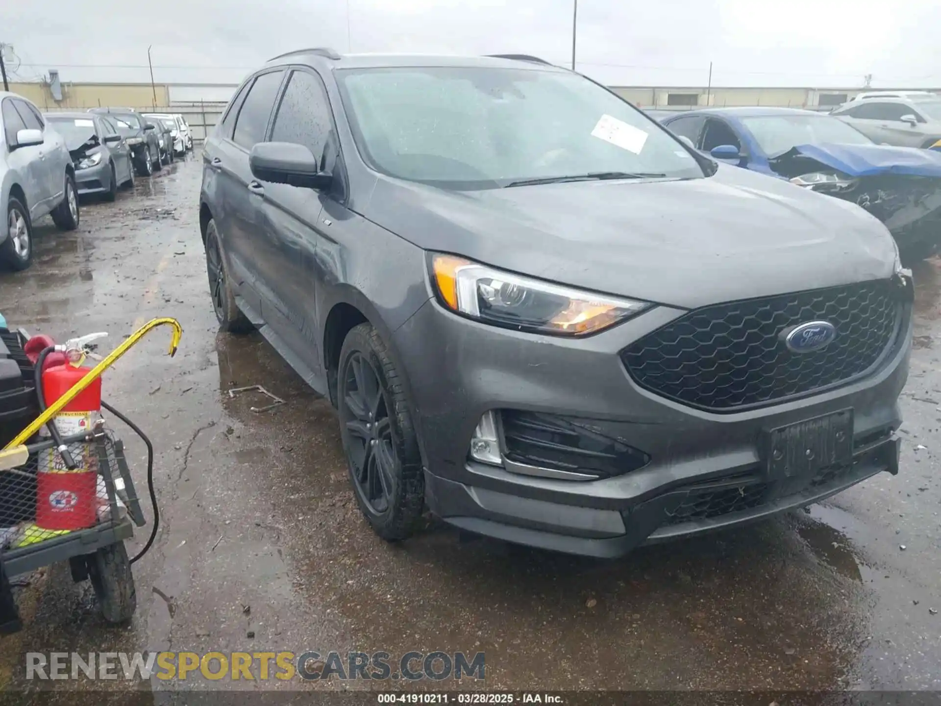 1 Photograph of a damaged car 2FMPK4J92NBA88239 FORD EDGE 2022