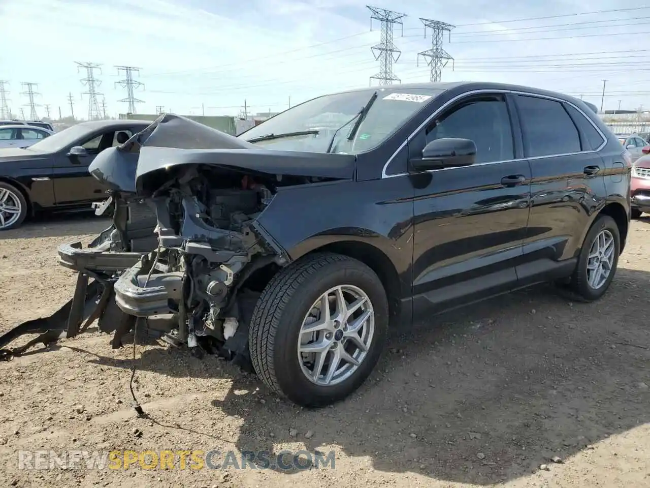 1 Photograph of a damaged car 2FMPK4J92NBA94641 FORD EDGE 2022