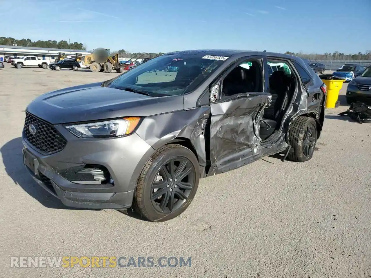 1 Photograph of a damaged car 2FMPK4J92NBA99340 FORD EDGE 2022