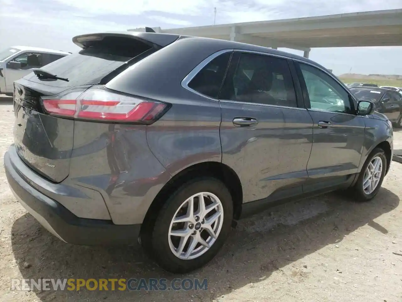 3 Photograph of a damaged car 2FMPK4J92NBB04407 FORD EDGE 2022