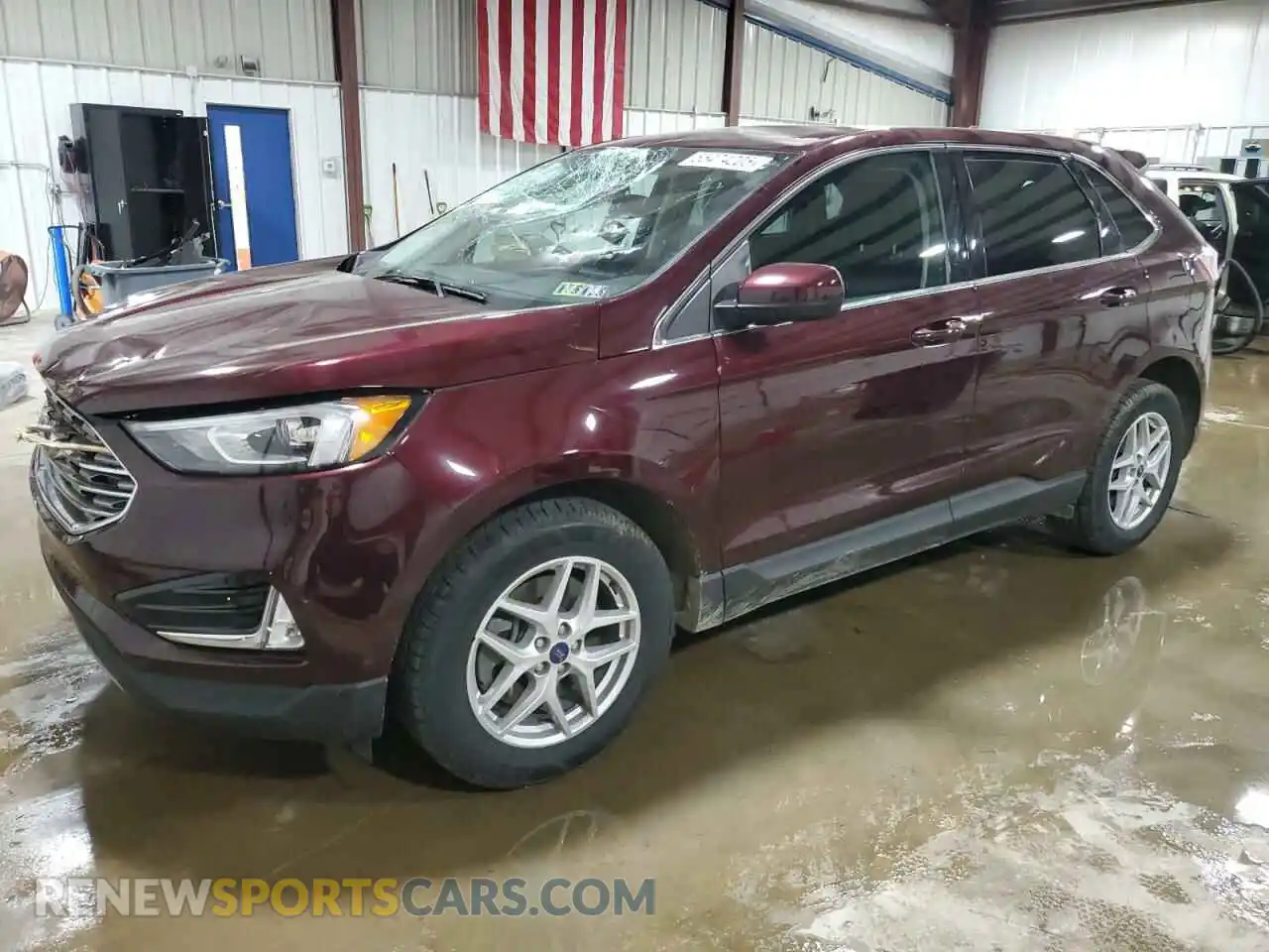 1 Photograph of a damaged car 2FMPK4J93NBA04381 FORD EDGE 2022