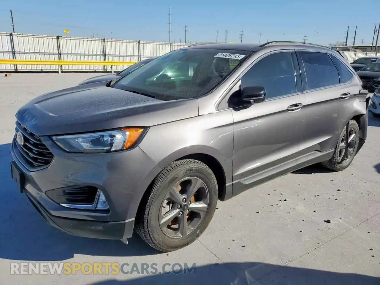 1 Photograph of a damaged car 2FMPK4J93NBA10777 FORD EDGE 2022