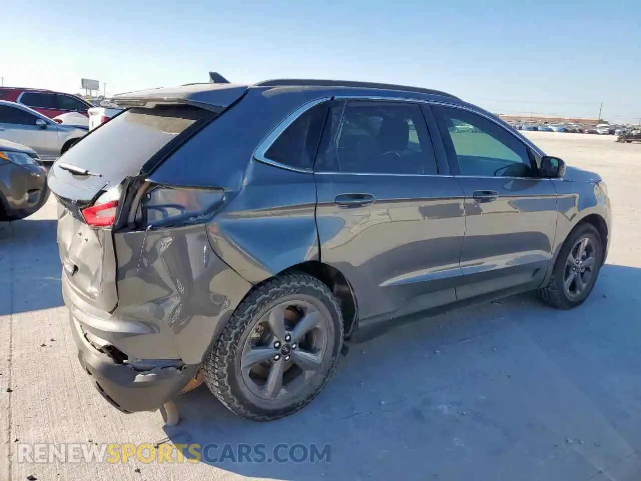 3 Photograph of a damaged car 2FMPK4J93NBA10777 FORD EDGE 2022