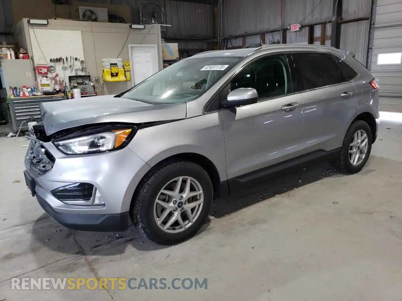 1 Photograph of a damaged car 2FMPK4J93NBA18930 FORD EDGE 2022