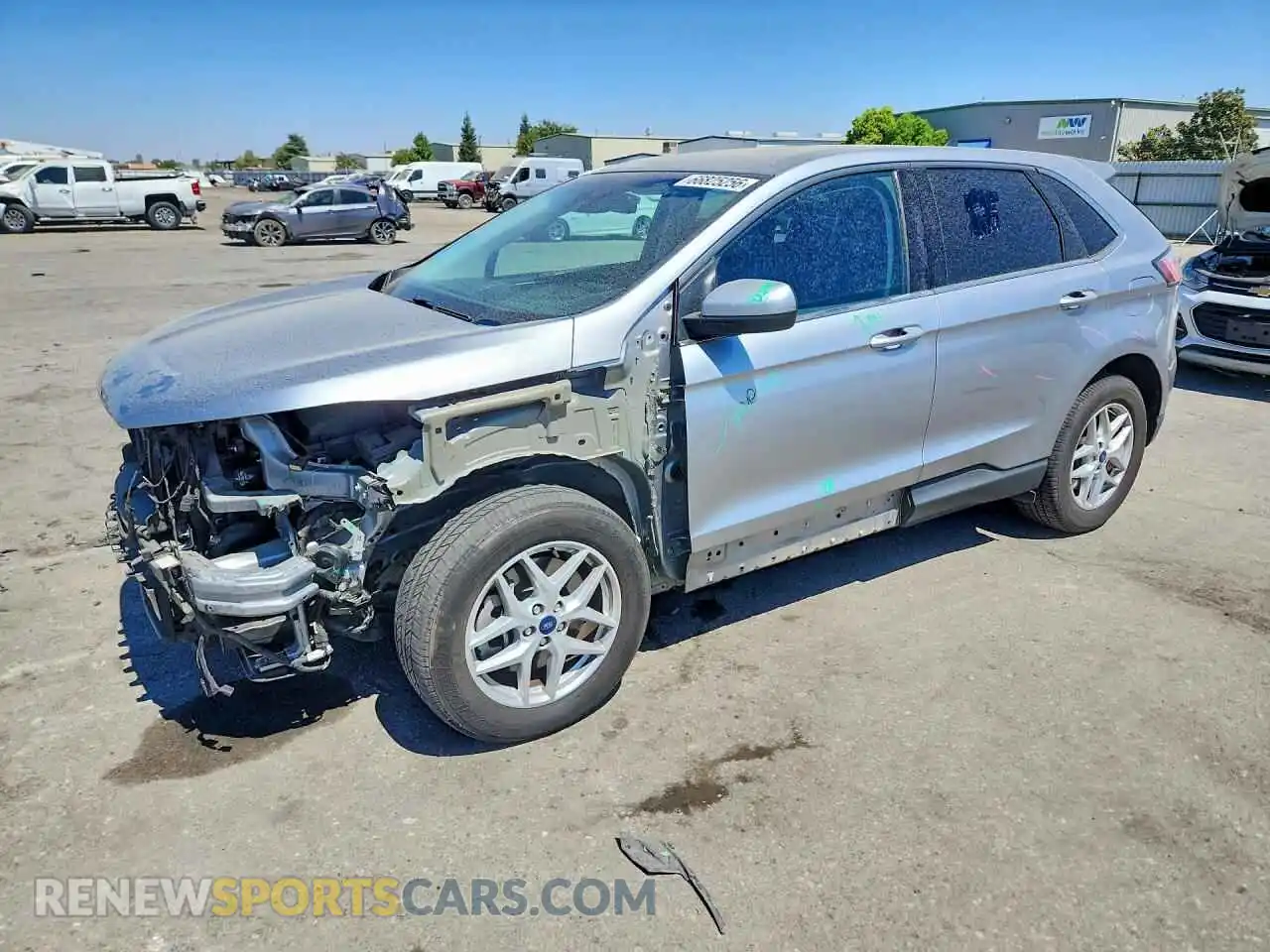 1 Photograph of a damaged car 2FMPK4J93NBA33136 FORD EDGE 2022