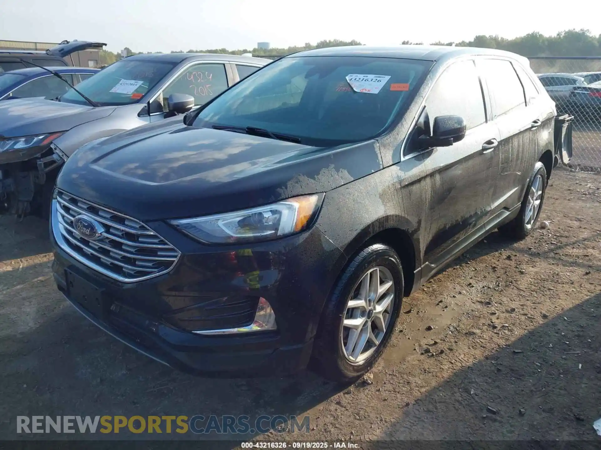 2 Photograph of a damaged car 2FMPK4J93NBA37221 FORD EDGE 2022