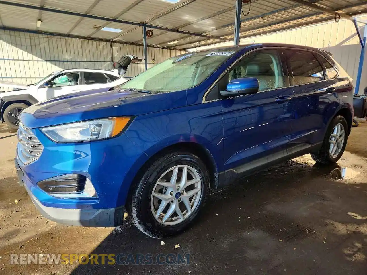 1 Photograph of a damaged car 2FMPK4J93NBA44265 FORD EDGE 2022