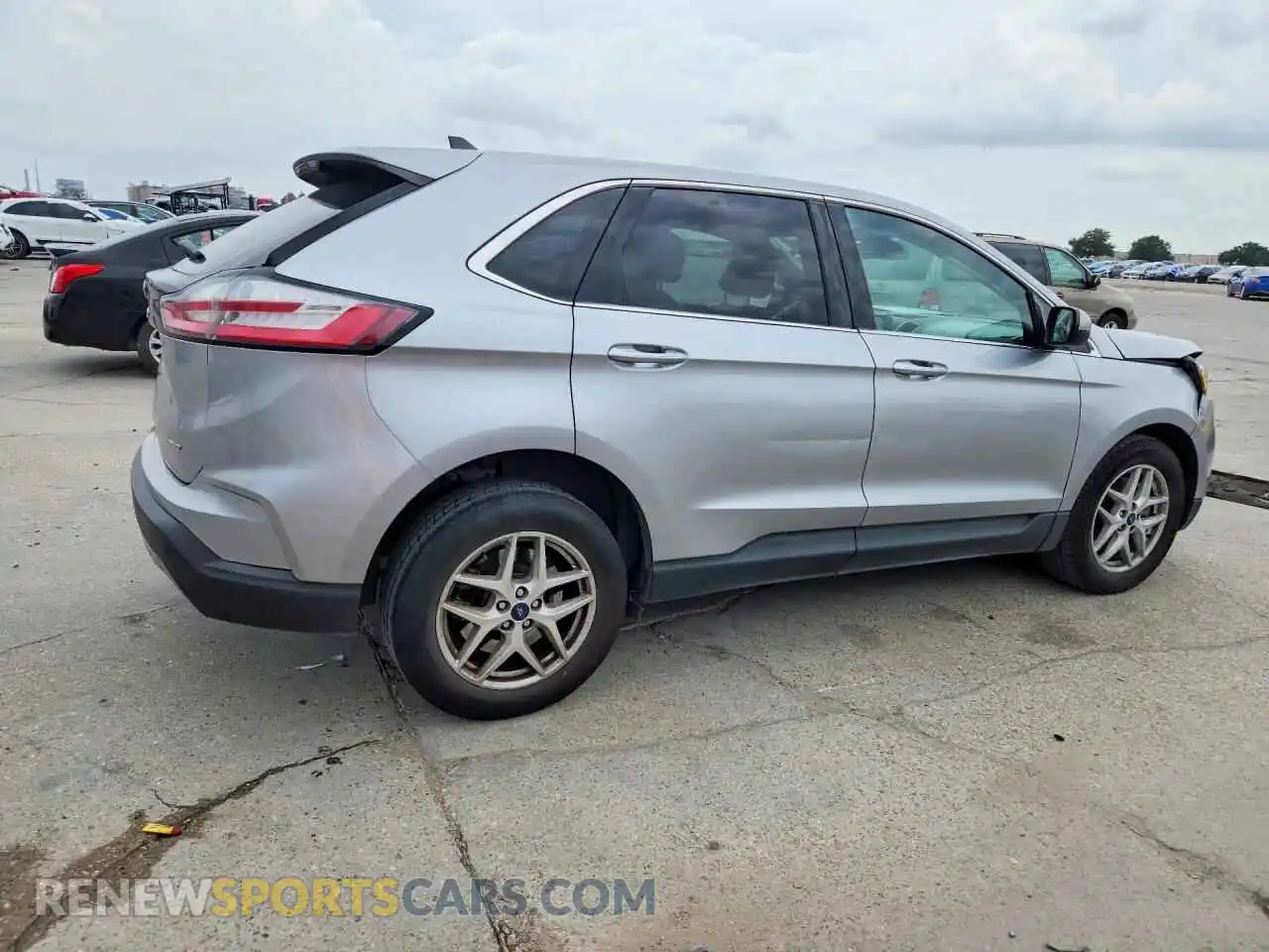 3 fotografías del automóvil dañado 2FMPK4J93NBA60899 FORD EDGE 2022