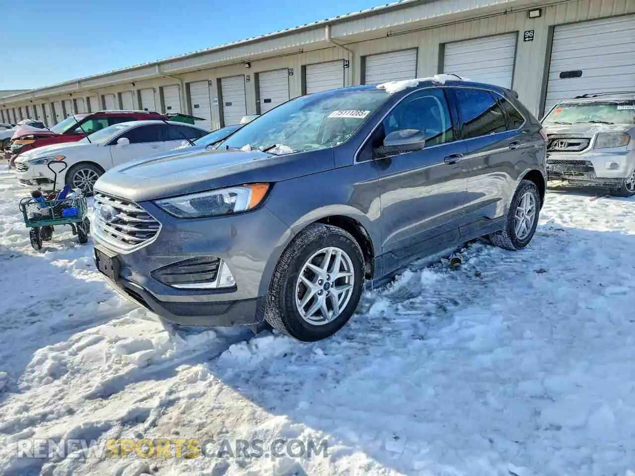 1 Photograph of a damaged car 2FMPK4J93NBA63298 FORD EDGE 2022