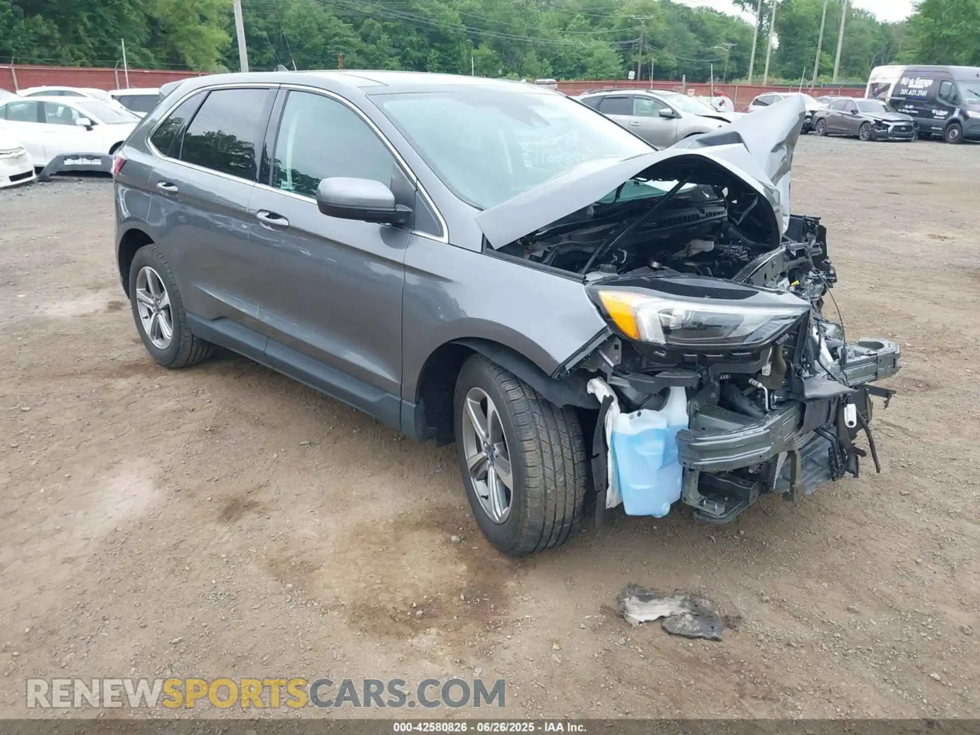 1 Photograph of a damaged car 2FMPK4J93NBA78531 FORD EDGE 2022