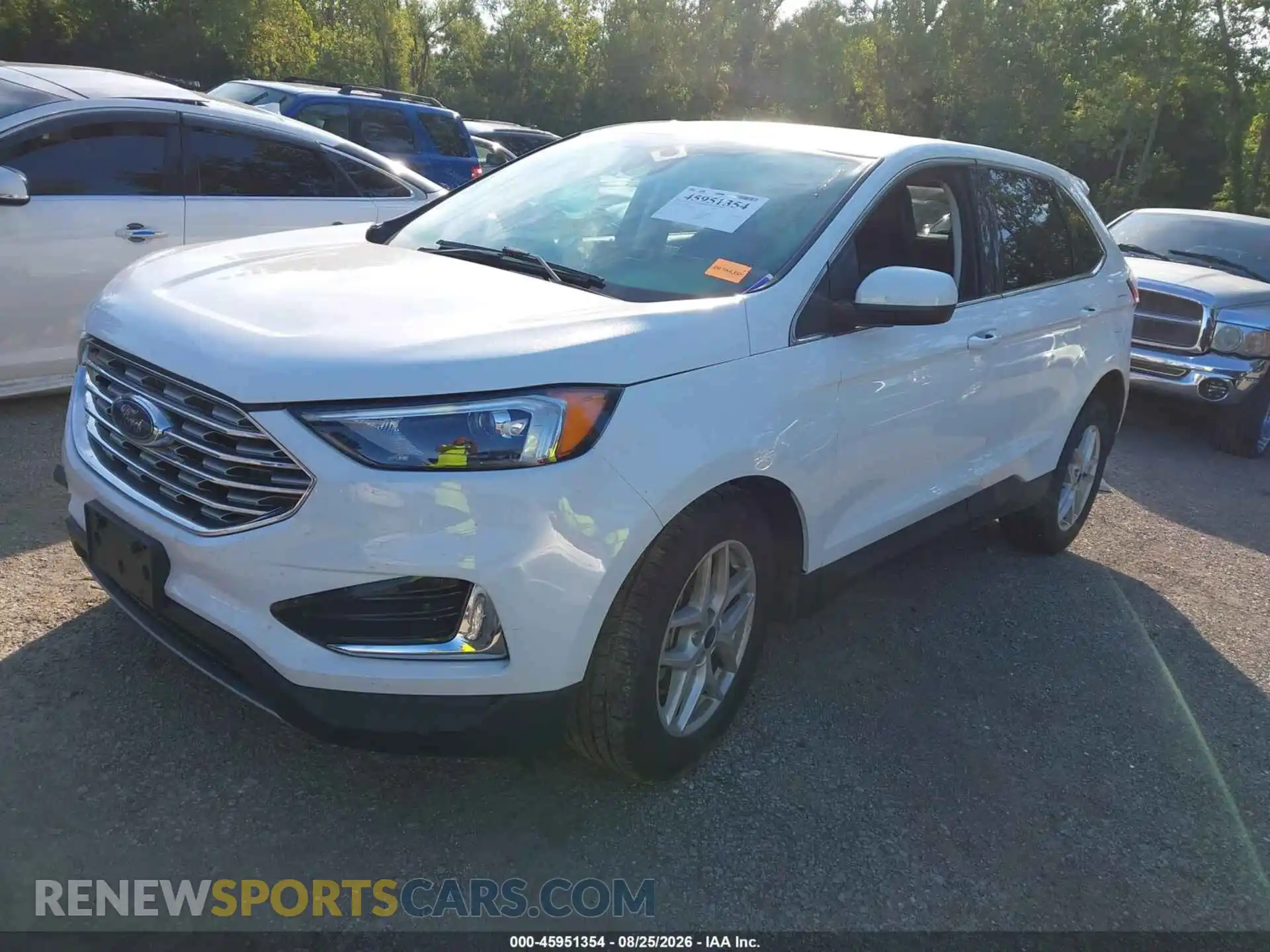 2 Photograph of a damaged car 2FMPK4J93NBB05680 FORD EDGE 2022