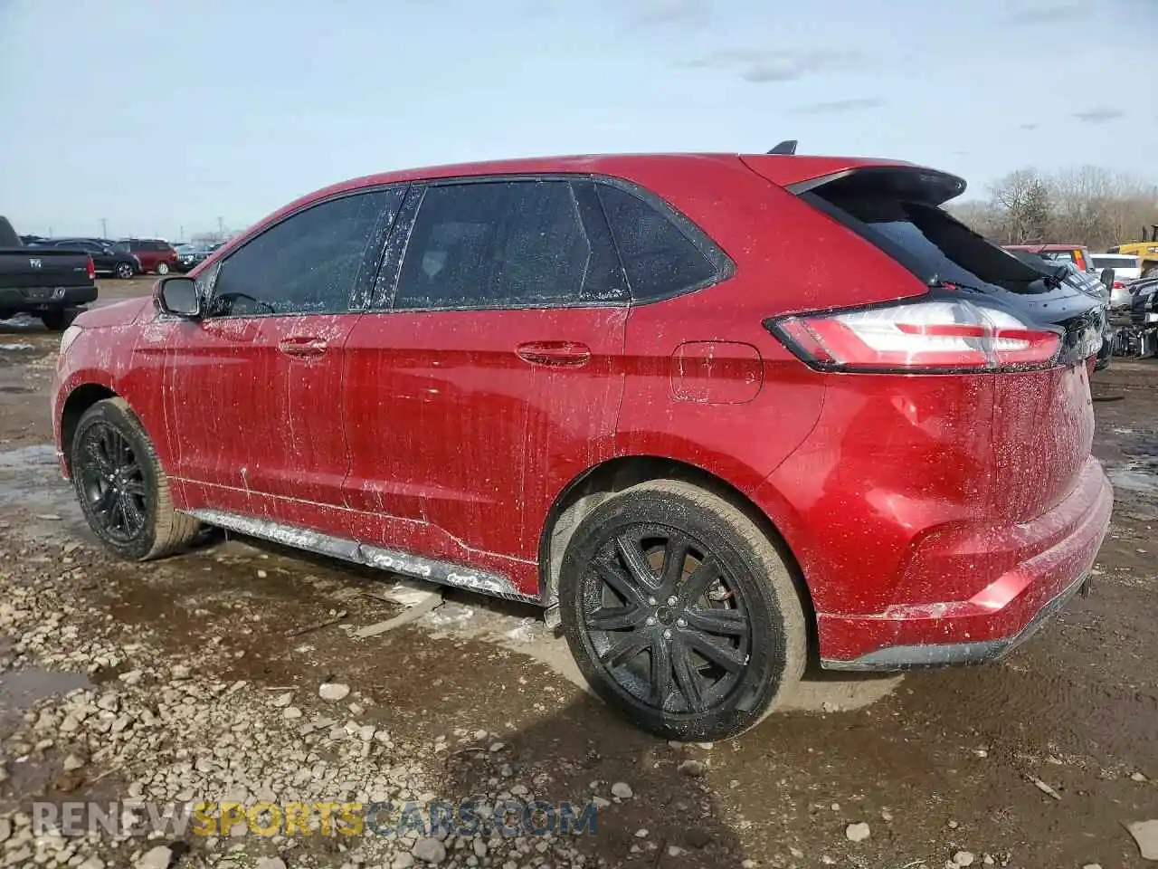 2 fotografías del automóvil dañado 2FMPK4J93NBB07543 FORD EDGE 2022