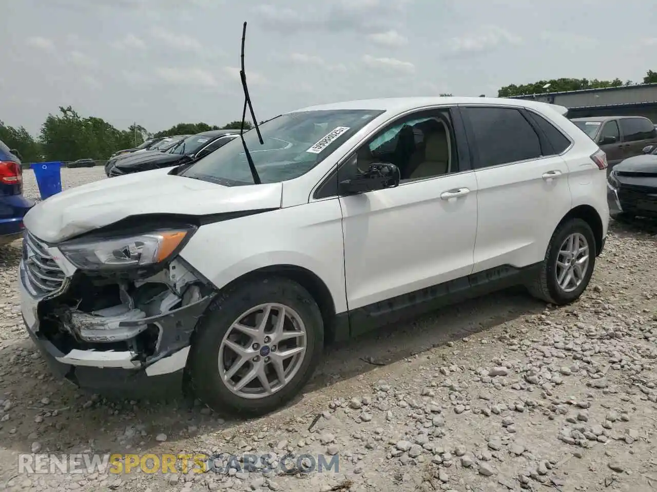 1 Photograph of a damaged car 2FMPK4J94NBA11713 FORD EDGE 2022