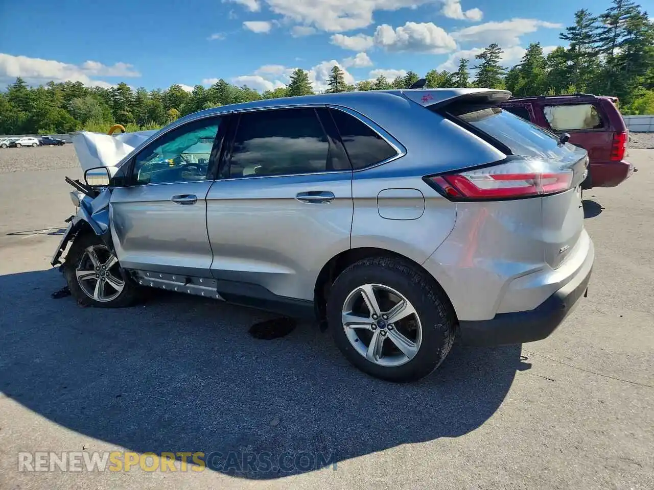 2 Photograph of a damaged car 2FMPK4J94NBA17205 FORD EDGE 2022