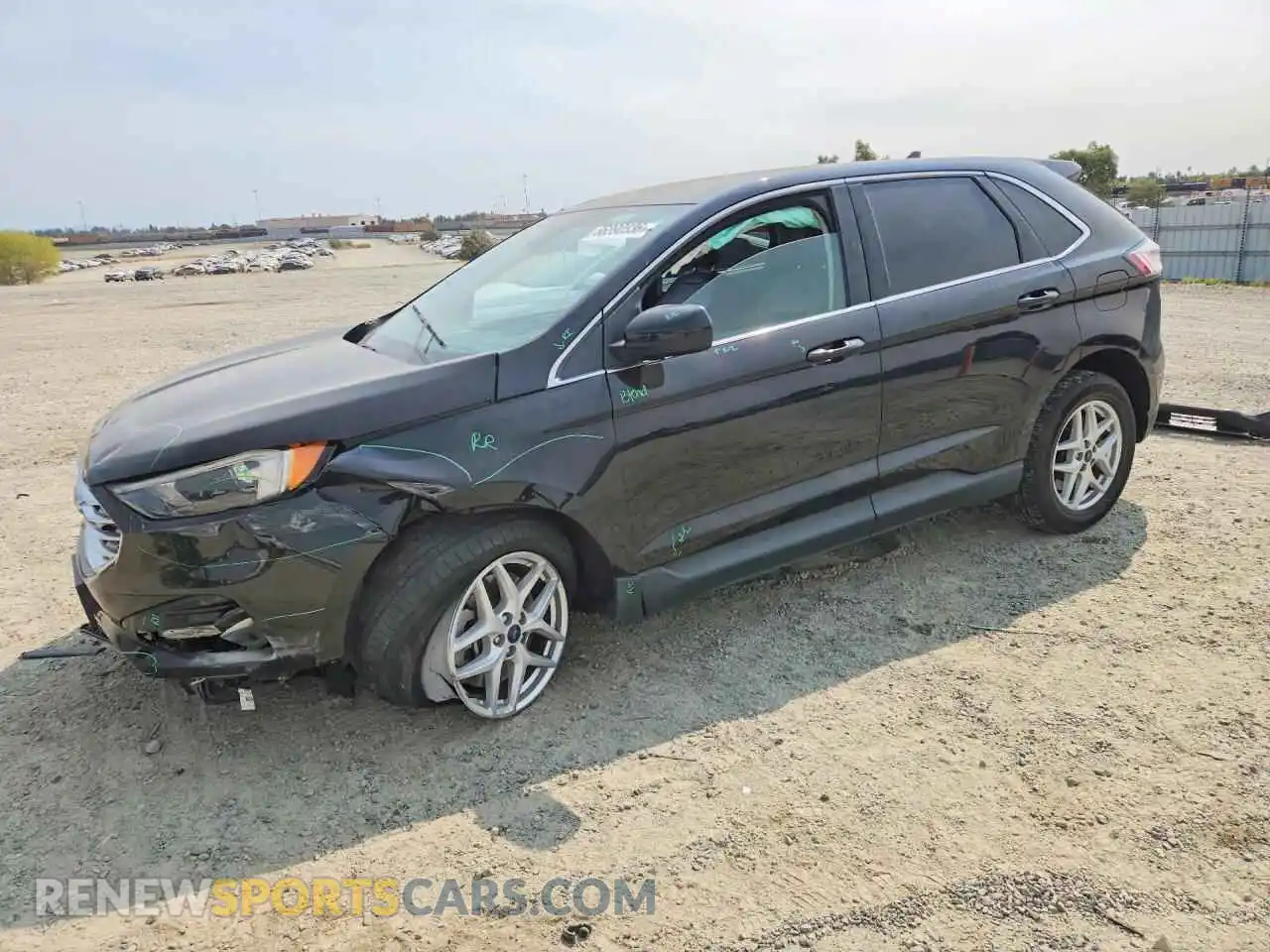 1 Photograph of a damaged car 2FMPK4J94NBA55114 FORD EDGE 2022