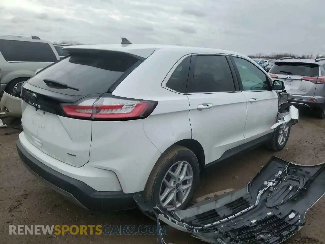 3 Photograph of a damaged car 2FMPK4J94NBA91840 FORD EDGE 2022